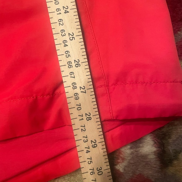 Eileen Fisher Vibrant Red Utility Jacket - Picture 6 of 10